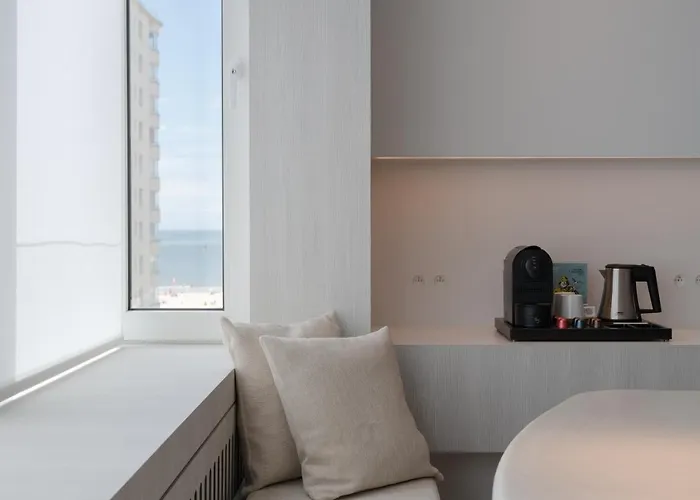 Daire Designappartement Met Zijdelings Zicht Op Zee