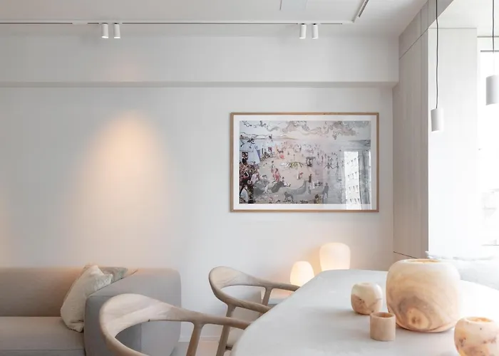 Daire Designappartement Met Zijdelings Zicht Op Zee