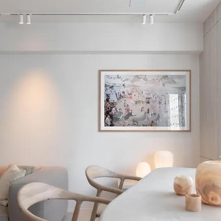 Appartement Designappartement Met Zijdelings Zicht Op Zee
